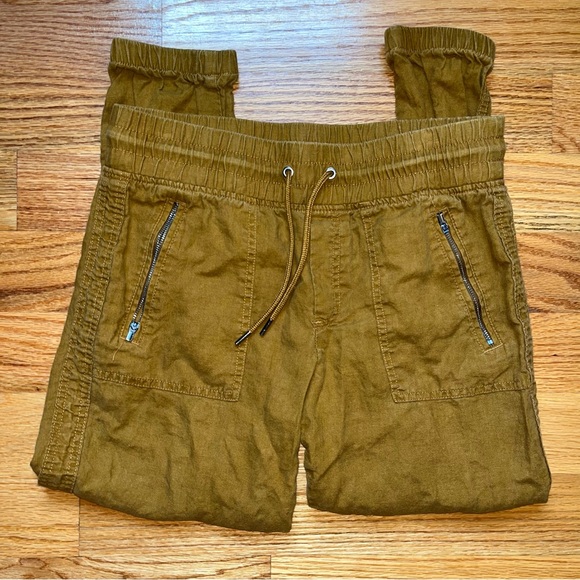Athleta Cabo linen jogger in copper size 6 - Picture 3 of 7